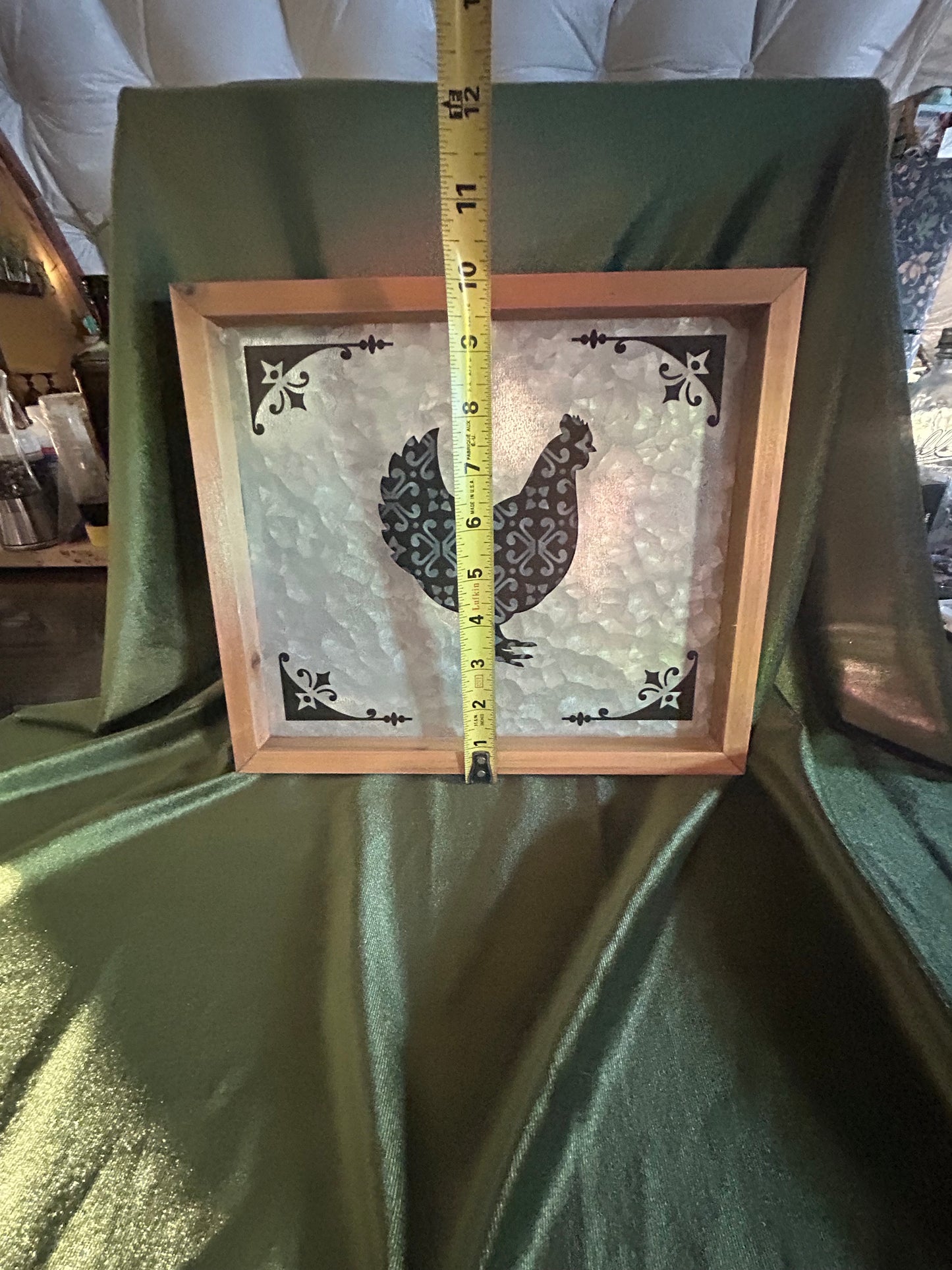 Vintage Tin Rooster Picture