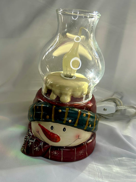 Snowman Lamp